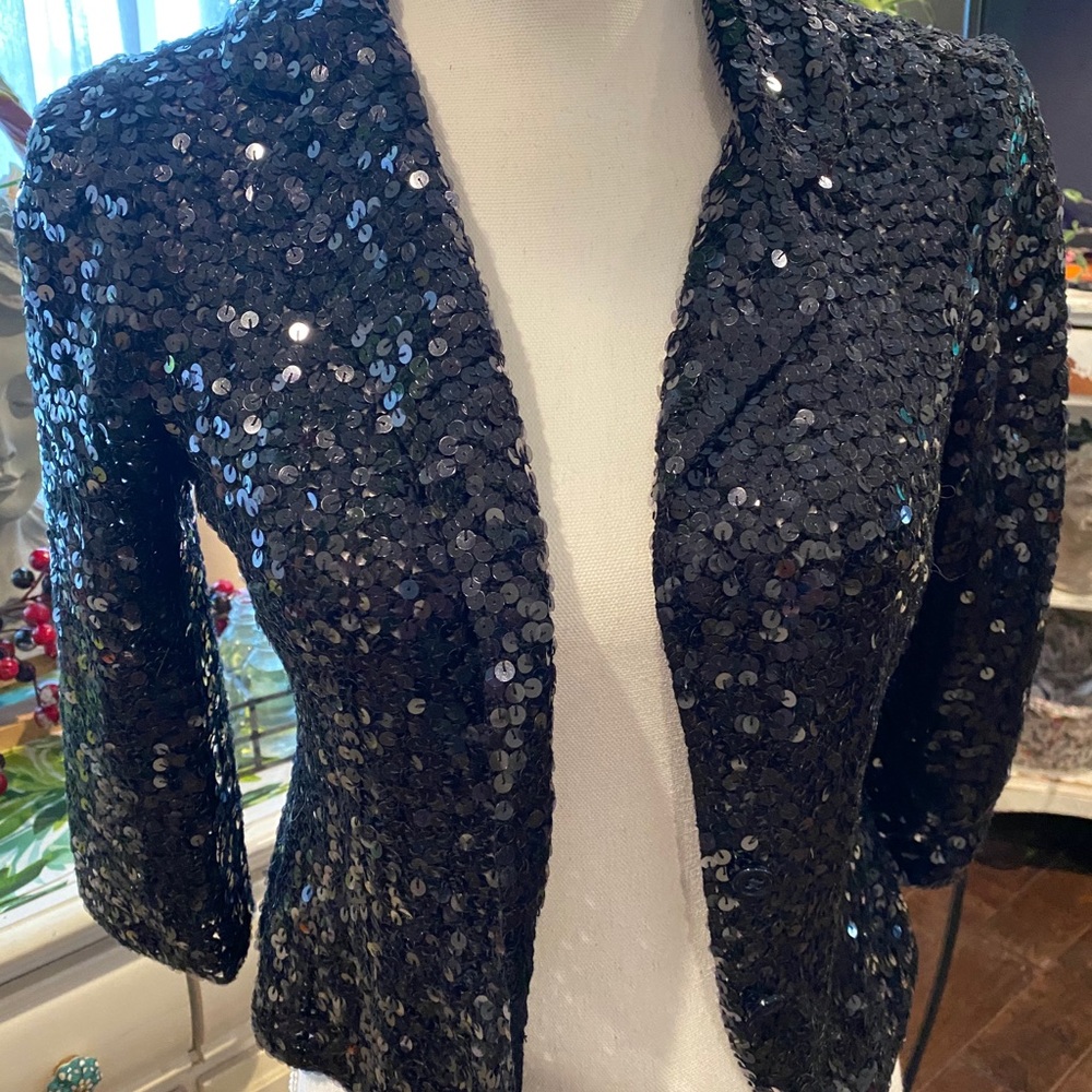 Sequin jacket